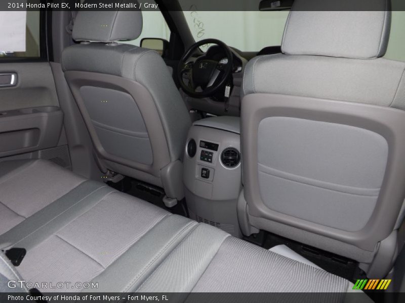 Modern Steel Metallic / Gray 2014 Honda Pilot EX