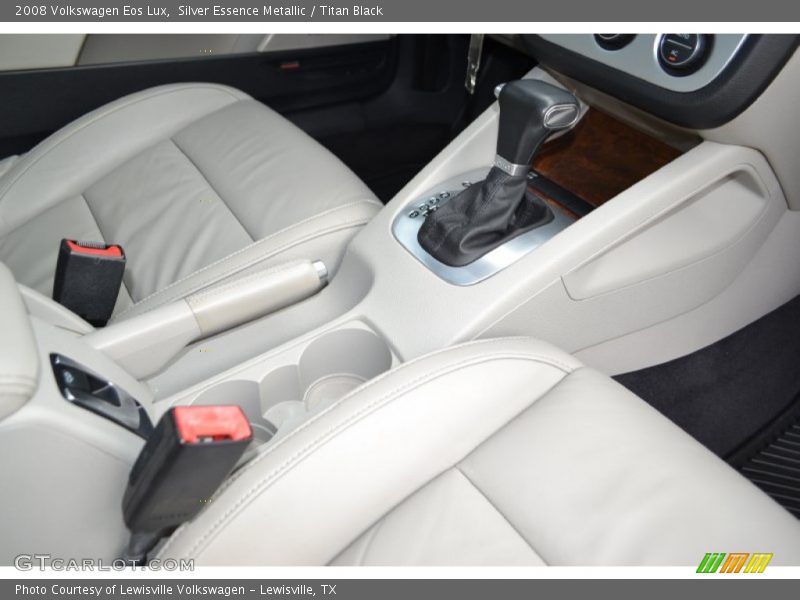 Silver Essence Metallic / Titan Black 2008 Volkswagen Eos Lux