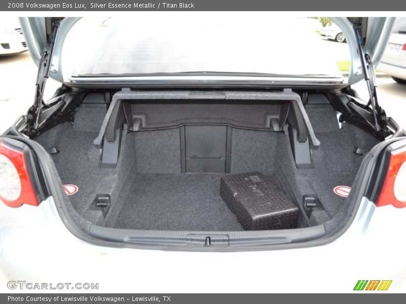 Silver Essence Metallic / Titan Black 2008 Volkswagen Eos Lux