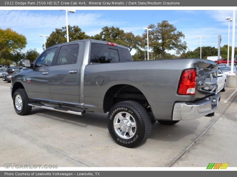 Mineral Gray Metallic / Dark Slate/Medium Graystone 2012 Dodge Ram 2500 HD SLT Crew Cab 4x4