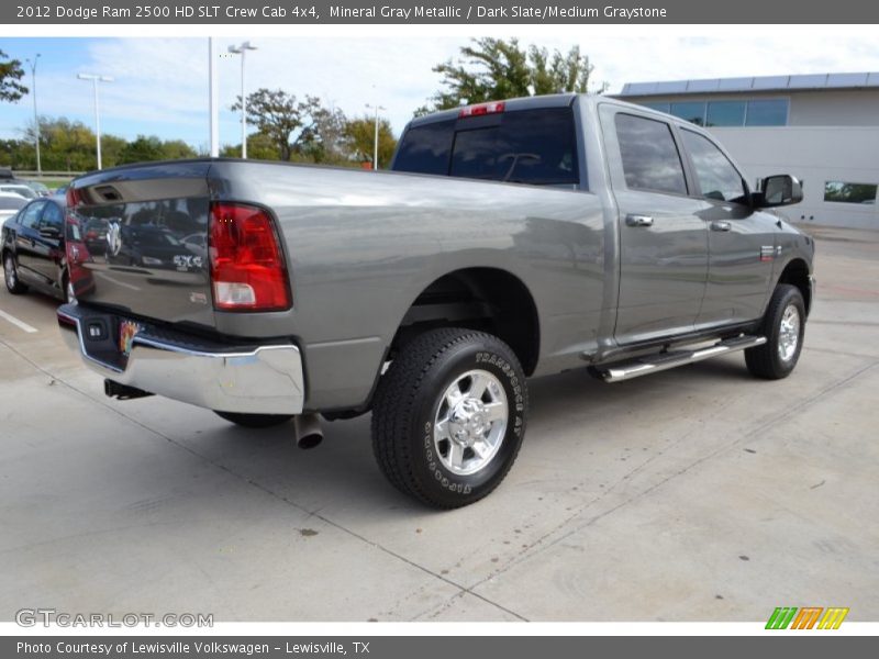 Mineral Gray Metallic / Dark Slate/Medium Graystone 2012 Dodge Ram 2500 HD SLT Crew Cab 4x4