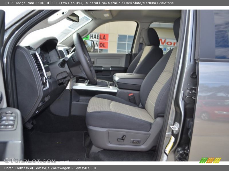 Mineral Gray Metallic / Dark Slate/Medium Graystone 2012 Dodge Ram 2500 HD SLT Crew Cab 4x4