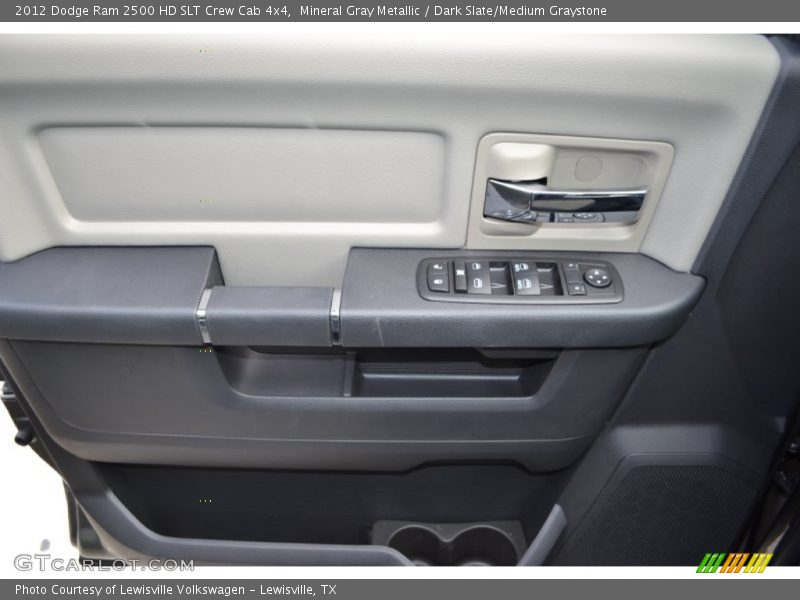 Mineral Gray Metallic / Dark Slate/Medium Graystone 2012 Dodge Ram 2500 HD SLT Crew Cab 4x4