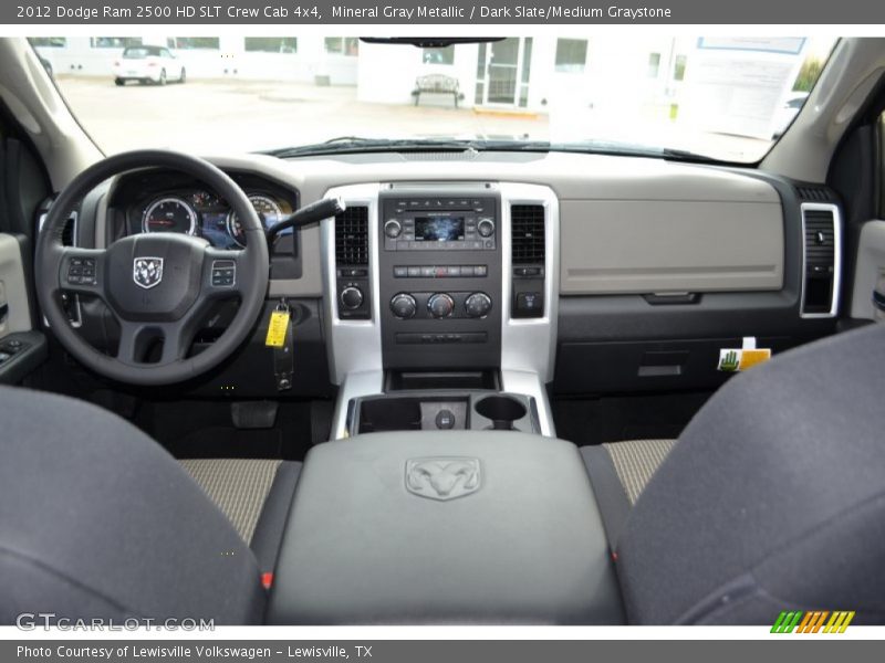 Mineral Gray Metallic / Dark Slate/Medium Graystone 2012 Dodge Ram 2500 HD SLT Crew Cab 4x4