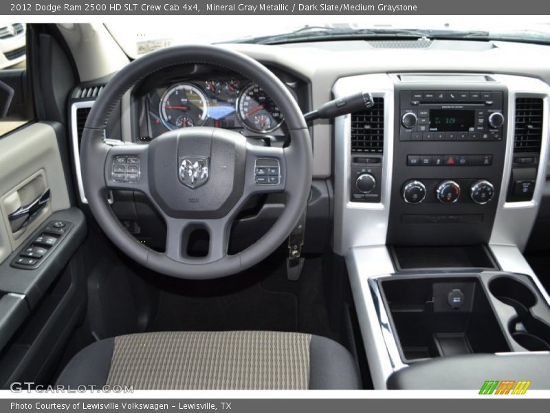 Mineral Gray Metallic / Dark Slate/Medium Graystone 2012 Dodge Ram 2500 HD SLT Crew Cab 4x4