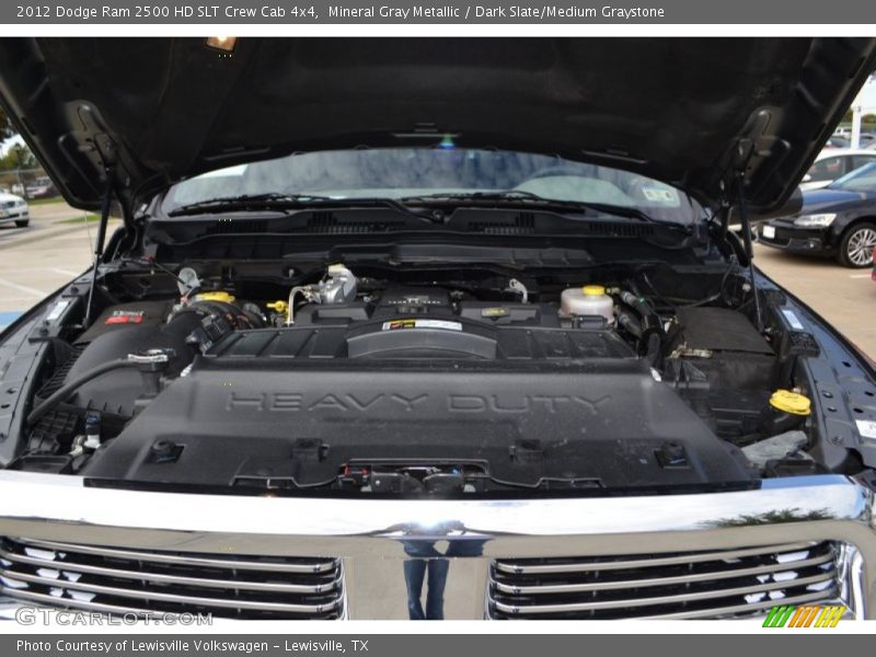 Mineral Gray Metallic / Dark Slate/Medium Graystone 2012 Dodge Ram 2500 HD SLT Crew Cab 4x4