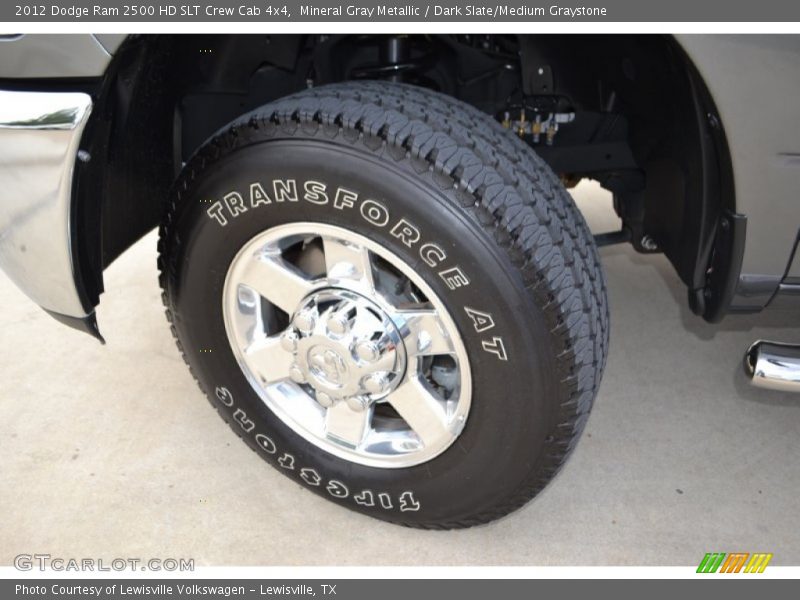 Mineral Gray Metallic / Dark Slate/Medium Graystone 2012 Dodge Ram 2500 HD SLT Crew Cab 4x4