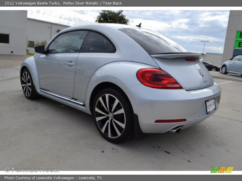 Reflex Silver Metallic / Titan Black 2012 Volkswagen Beetle Turbo