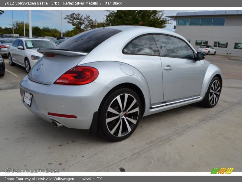 Reflex Silver Metallic / Titan Black 2012 Volkswagen Beetle Turbo