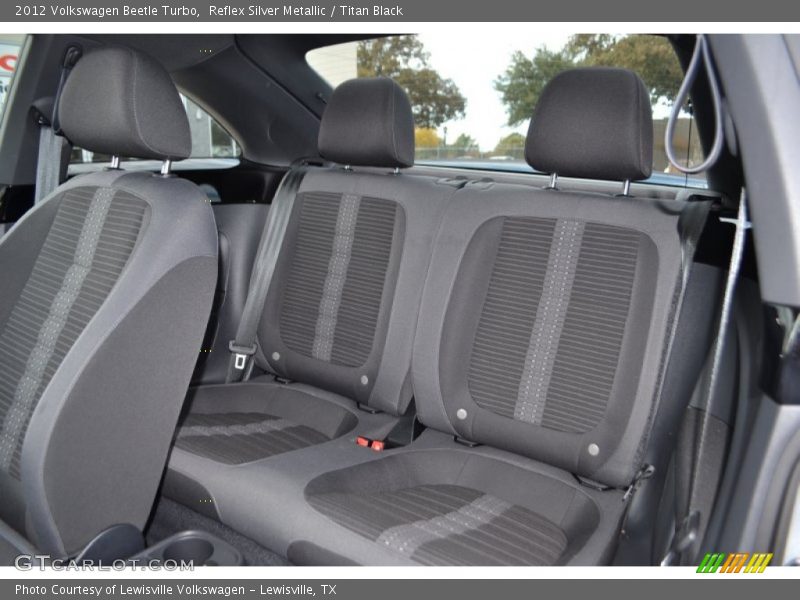 Reflex Silver Metallic / Titan Black 2012 Volkswagen Beetle Turbo