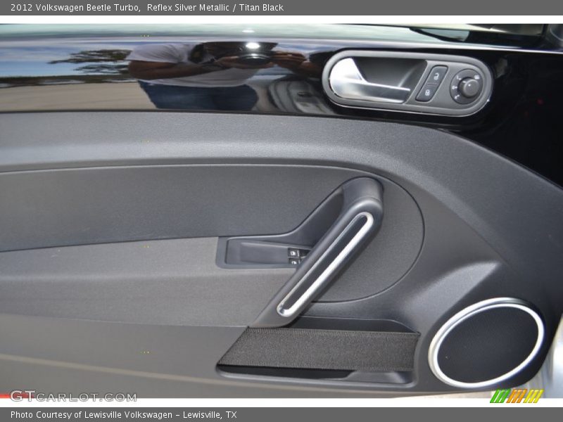 Reflex Silver Metallic / Titan Black 2012 Volkswagen Beetle Turbo