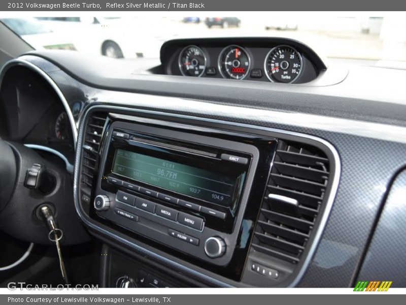 Reflex Silver Metallic / Titan Black 2012 Volkswagen Beetle Turbo