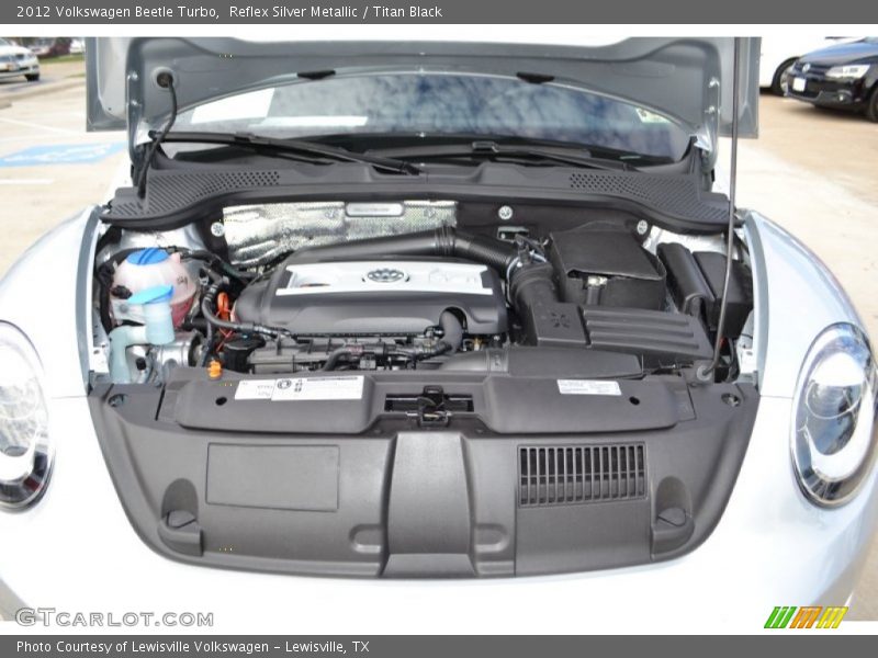 Reflex Silver Metallic / Titan Black 2012 Volkswagen Beetle Turbo