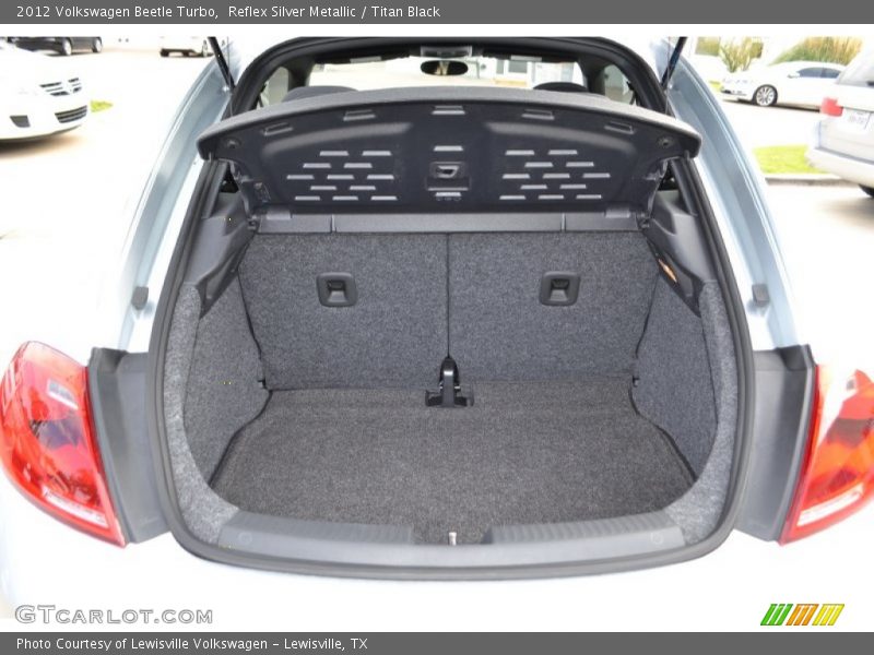Reflex Silver Metallic / Titan Black 2012 Volkswagen Beetle Turbo