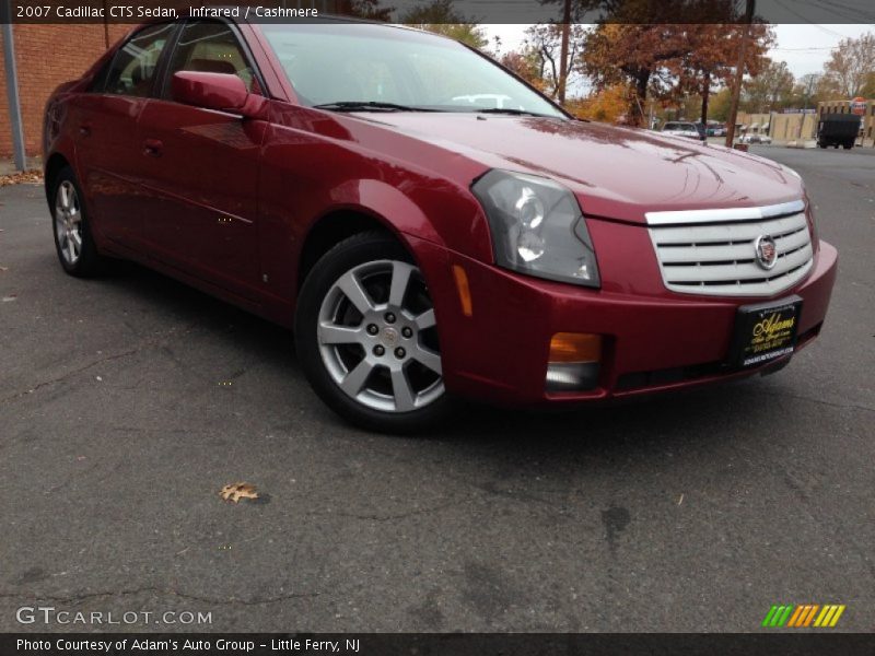 Infrared / Cashmere 2007 Cadillac CTS Sedan