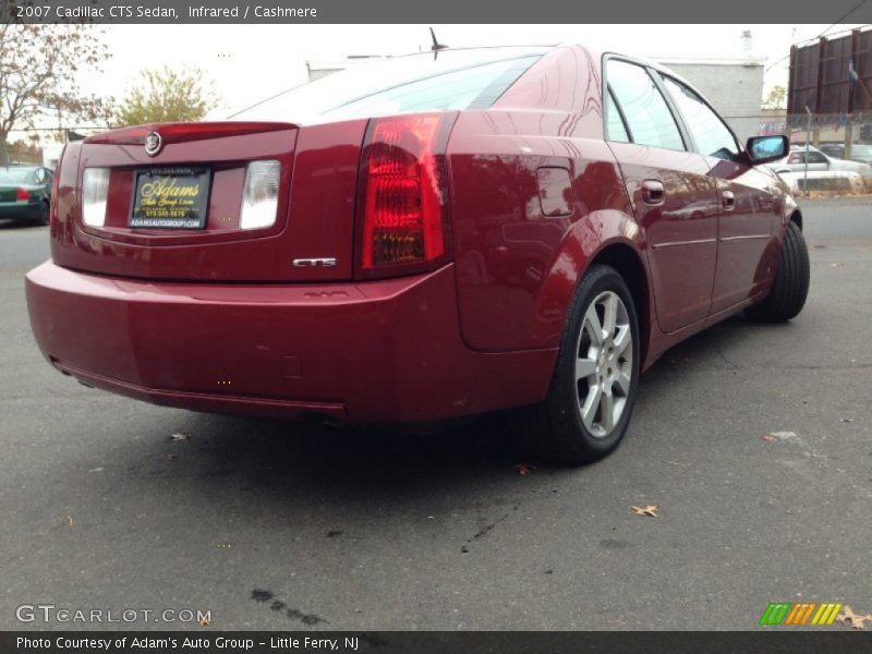 Infrared / Cashmere 2007 Cadillac CTS Sedan