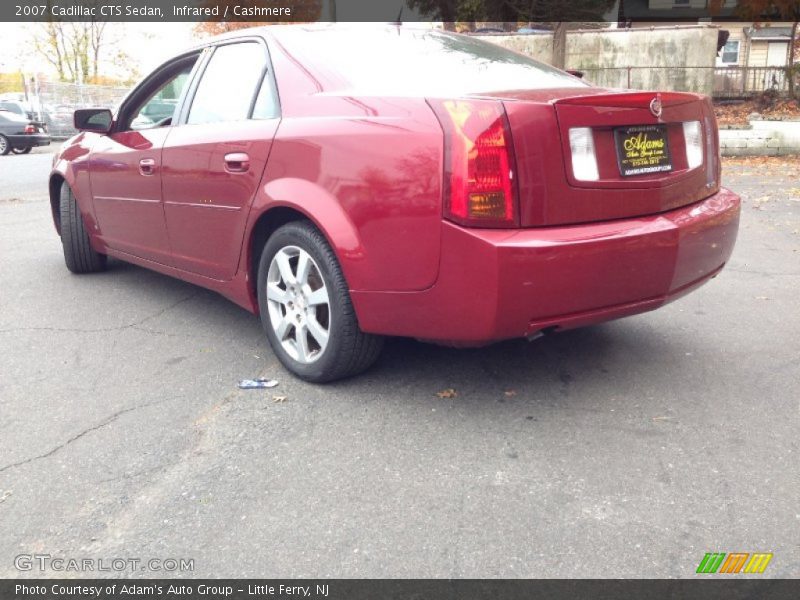 Infrared / Cashmere 2007 Cadillac CTS Sedan