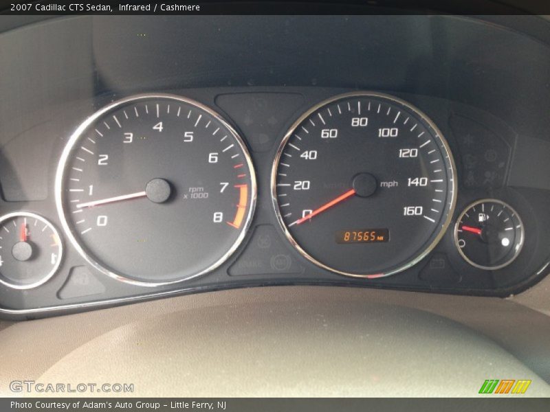 Infrared / Cashmere 2007 Cadillac CTS Sedan