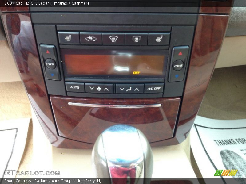 Infrared / Cashmere 2007 Cadillac CTS Sedan