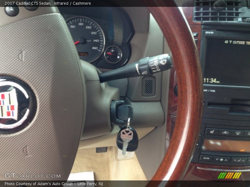 Infrared / Cashmere 2007 Cadillac CTS Sedan