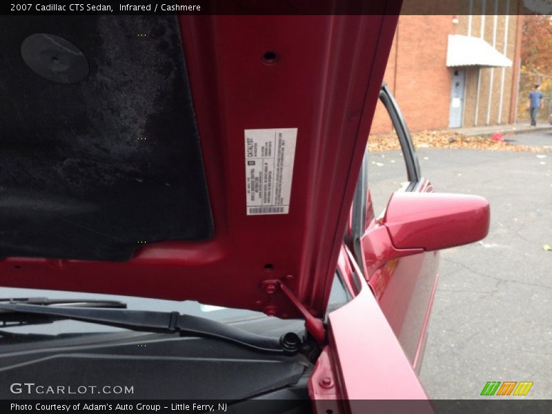 Infrared / Cashmere 2007 Cadillac CTS Sedan
