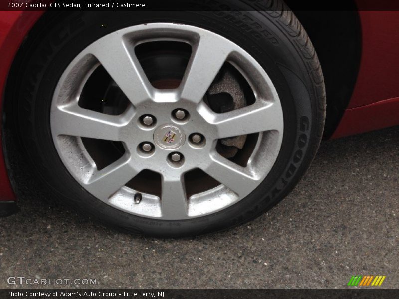 Infrared / Cashmere 2007 Cadillac CTS Sedan