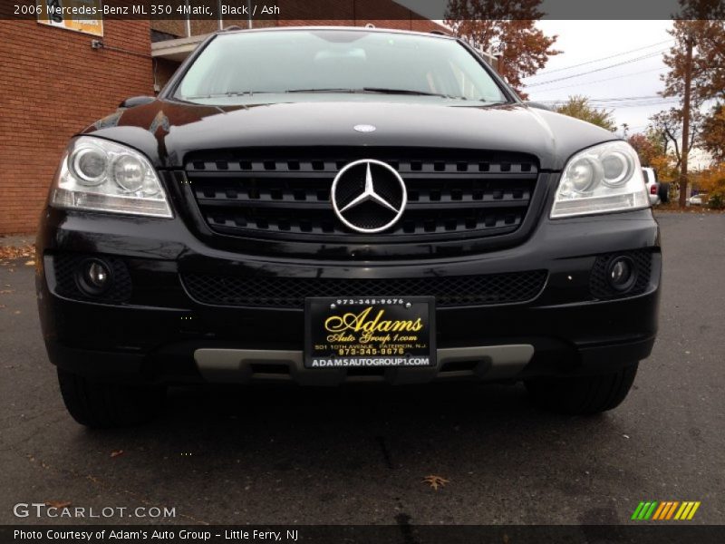 Black / Ash 2006 Mercedes-Benz ML 350 4Matic