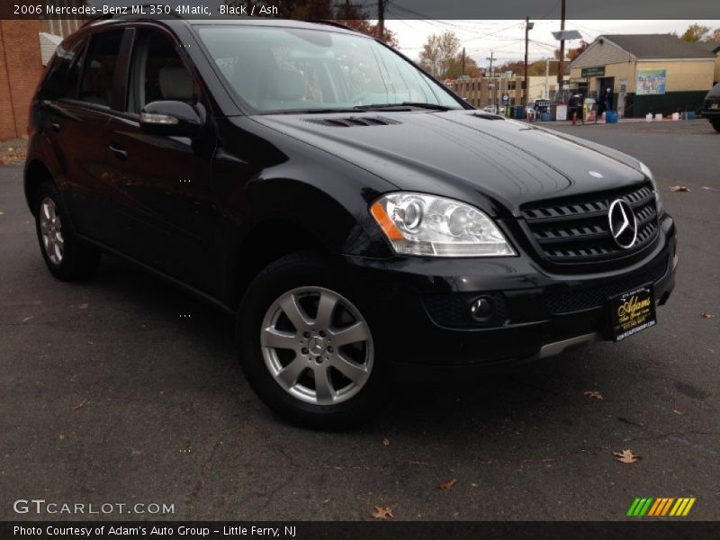 Black / Ash 2006 Mercedes-Benz ML 350 4Matic