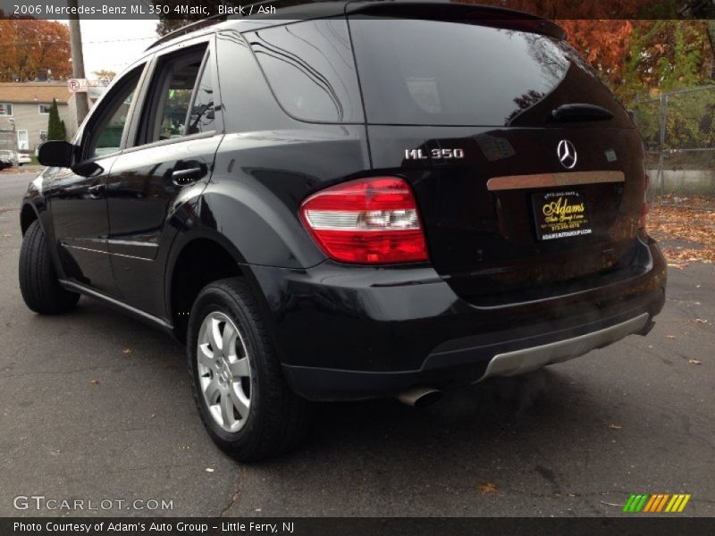 Black / Ash 2006 Mercedes-Benz ML 350 4Matic