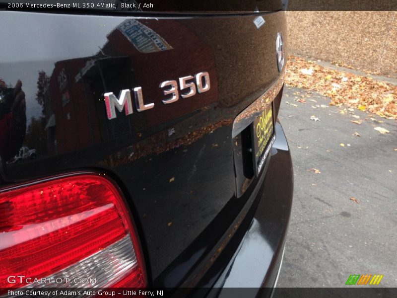 Black / Ash 2006 Mercedes-Benz ML 350 4Matic