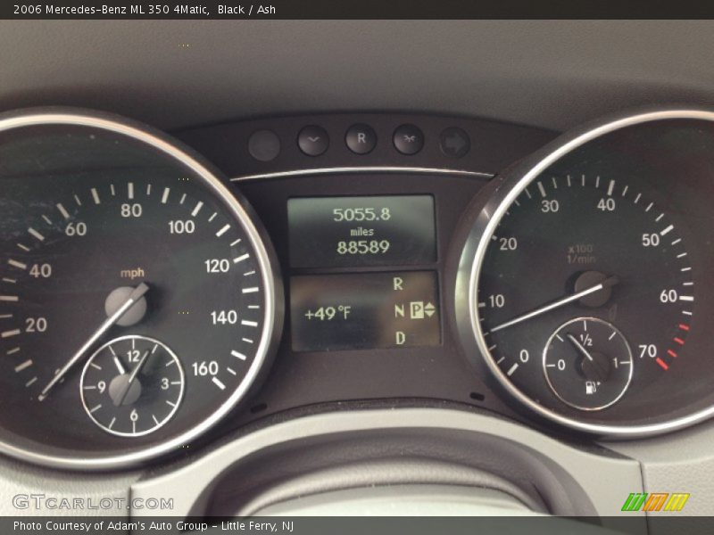 Black / Ash 2006 Mercedes-Benz ML 350 4Matic