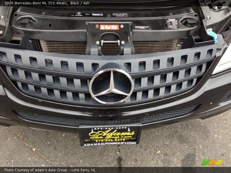 Black / Ash 2006 Mercedes-Benz ML 350 4Matic
