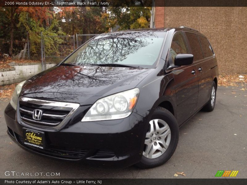Nighthawk Black Pearl / Ivory 2006 Honda Odyssey EX-L