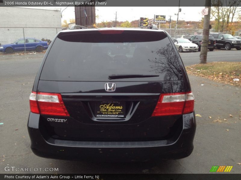 Nighthawk Black Pearl / Ivory 2006 Honda Odyssey EX-L