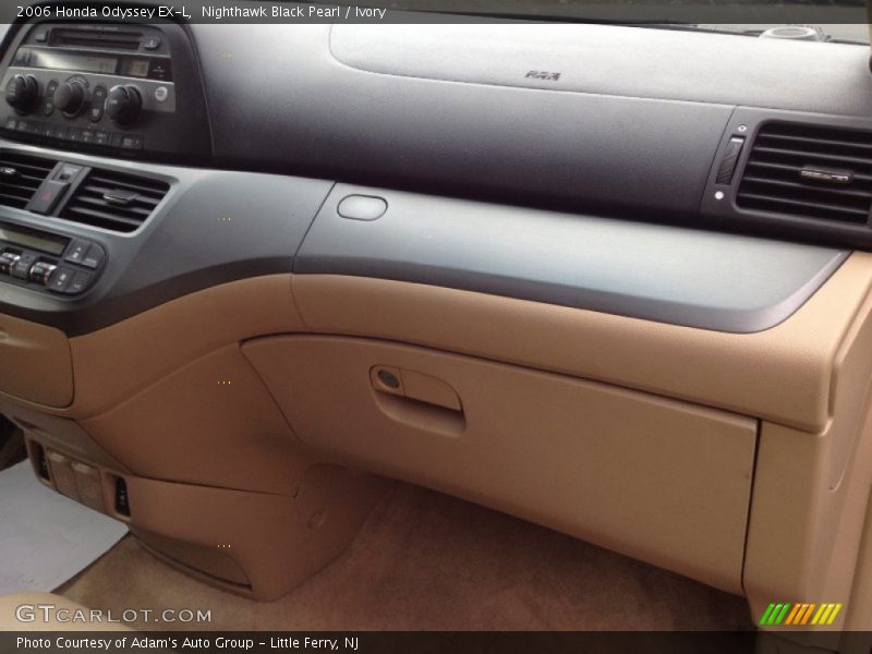 Nighthawk Black Pearl / Ivory 2006 Honda Odyssey EX-L