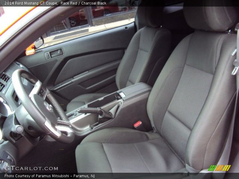 Front Seat of 2014 Mustang GT Coupe