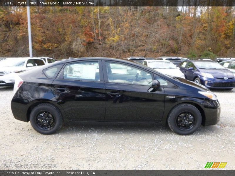 Black / Misty Gray 2013 Toyota Prius Three Hybrid
