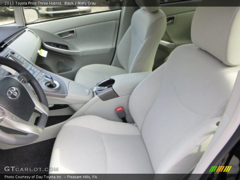 Black / Misty Gray 2013 Toyota Prius Three Hybrid