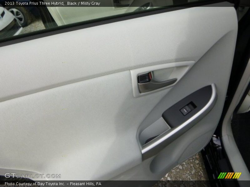 Black / Misty Gray 2013 Toyota Prius Three Hybrid