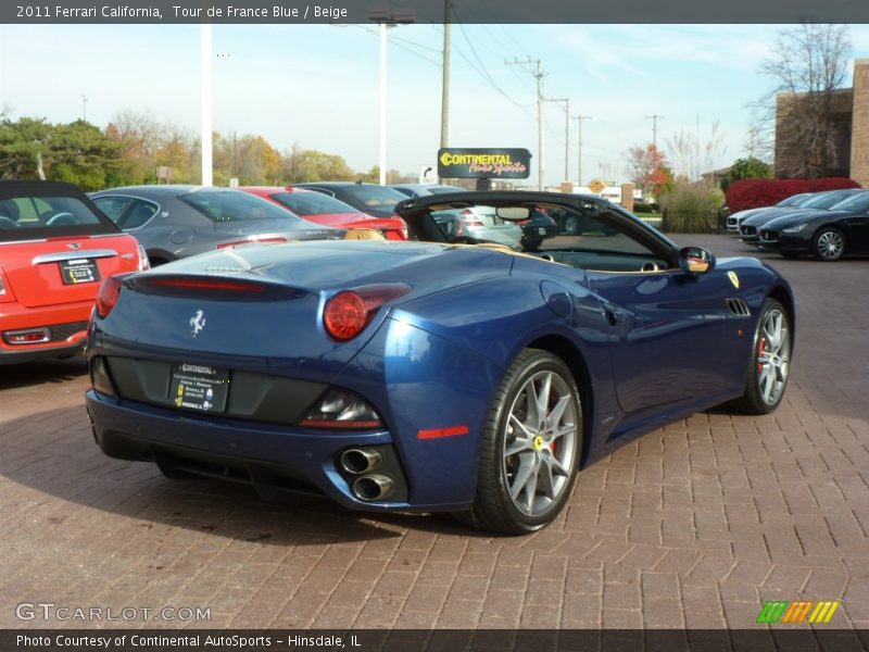 Tour de France Blue / Beige 2011 Ferrari California