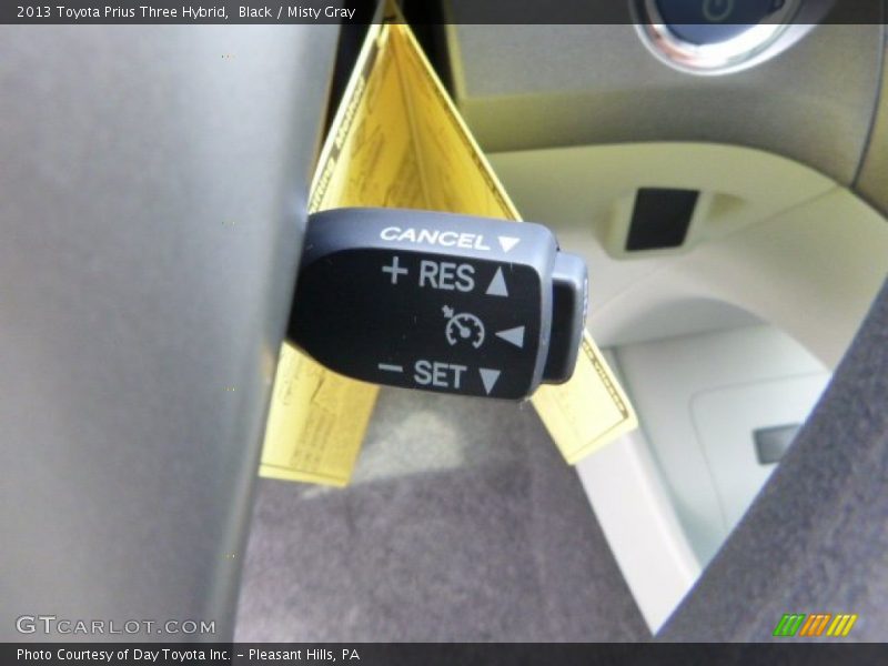 Black / Misty Gray 2013 Toyota Prius Three Hybrid
