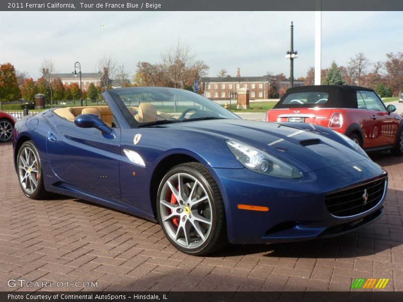 Front 3/4 View of 2011 California 