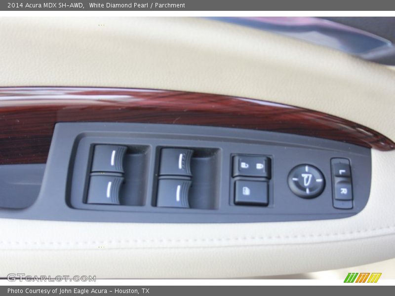White Diamond Pearl / Parchment 2014 Acura MDX SH-AWD