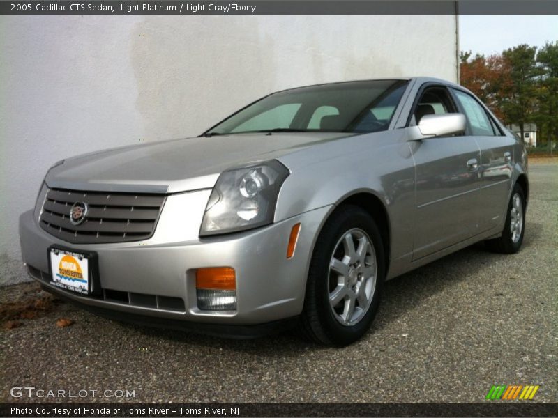 Light Platinum / Light Gray/Ebony 2005 Cadillac CTS Sedan