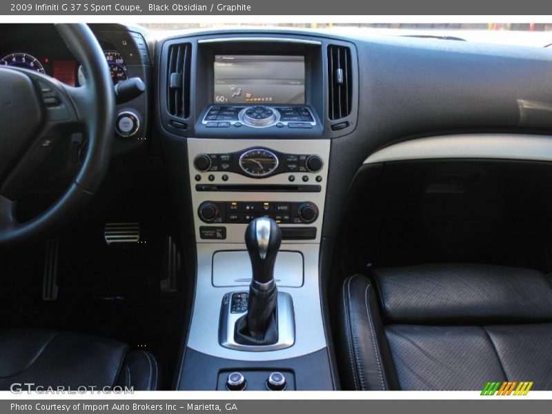 Black Obsidian / Graphite 2009 Infiniti G 37 S Sport Coupe