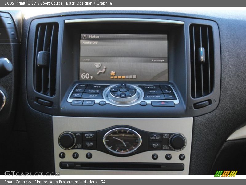 Black Obsidian / Graphite 2009 Infiniti G 37 S Sport Coupe