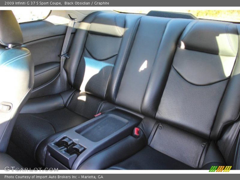 Black Obsidian / Graphite 2009 Infiniti G 37 S Sport Coupe