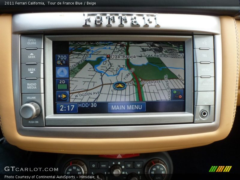 Navigation of 2011 California 