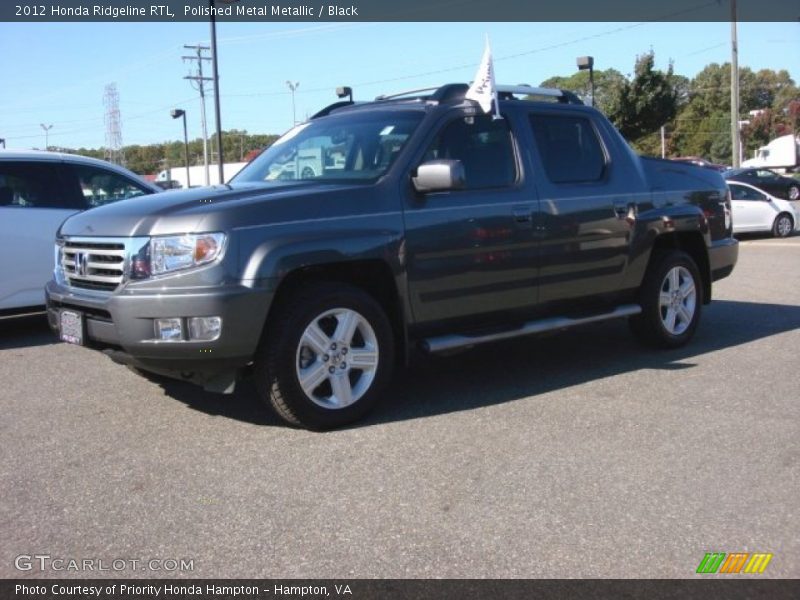 Polished Metal Metallic / Black 2012 Honda Ridgeline RTL