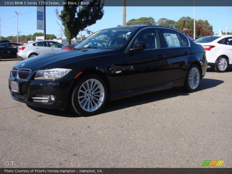 Jet Black / Black 2010 BMW 3 Series 335d Sedan